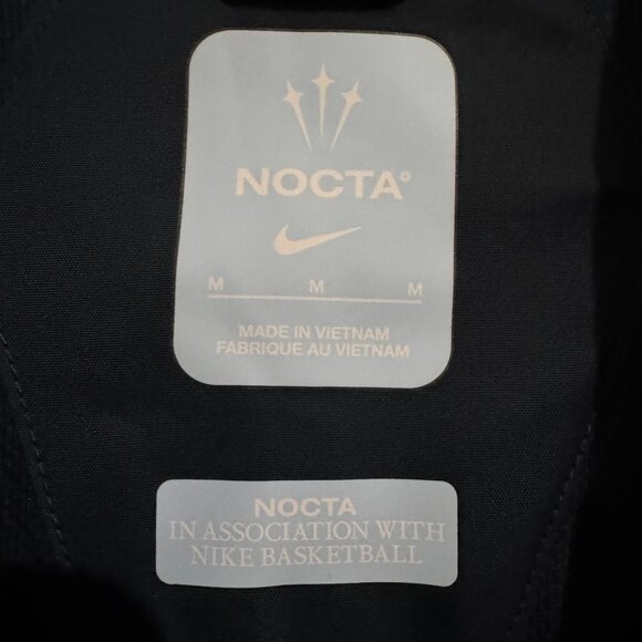 Nike x NOCTA Swarovski Velour Track Jacket Armory Navy DV3734-454 Men Size M NEW - Picture 10 of 16